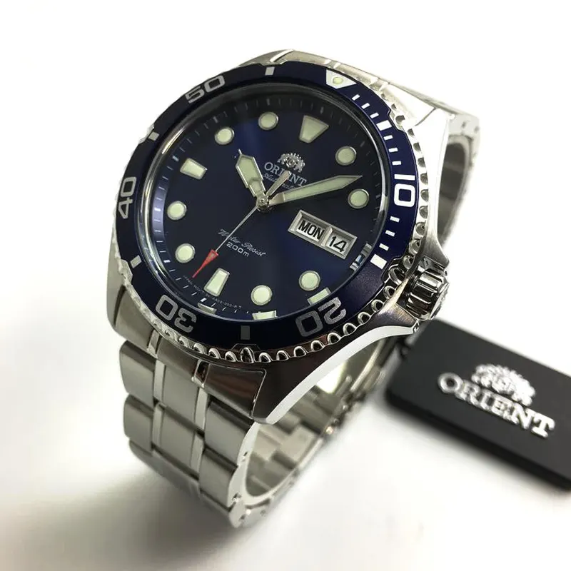 Orient Ray II Automatic 200M Blue Dial Watch For Men's  | FAA02005D9